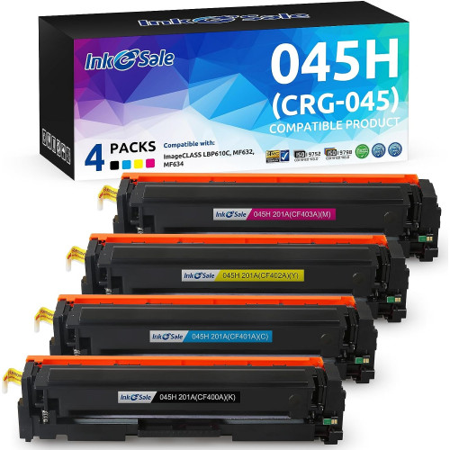 Canon CRG-045H KCMY Compatible Toner Cartridges